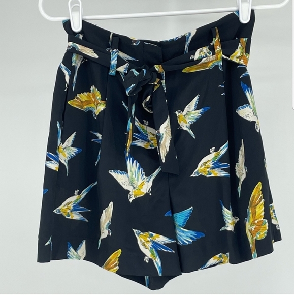 Zara humming bird baggy belted shorts - Picture 4 of 4